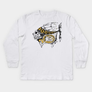 Fish #2 Kids Long Sleeve T-Shirt